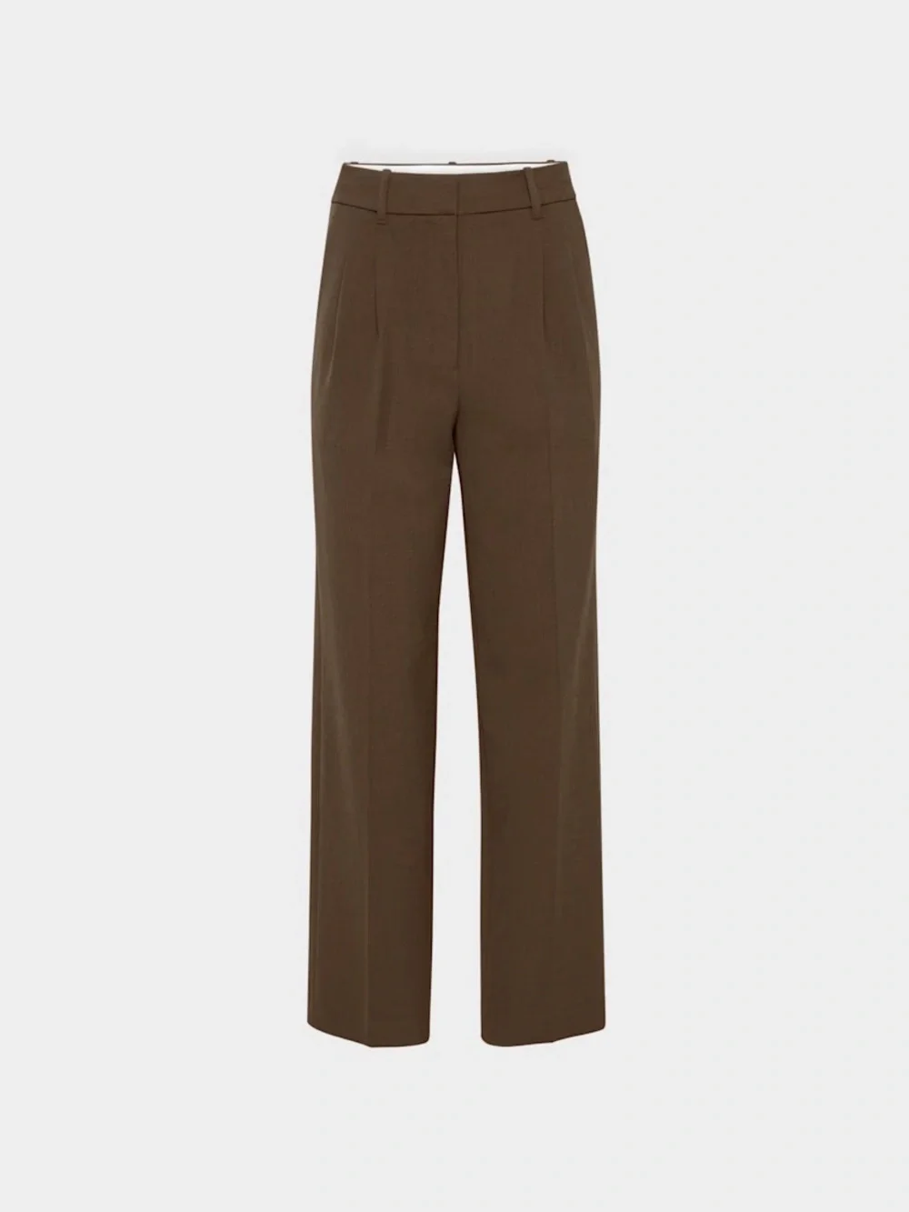 NWT Aritzia The Effortless Pant (Re)ssential - Heather Rich Cocoa Size 4 - Tall - Picture 6 of 9